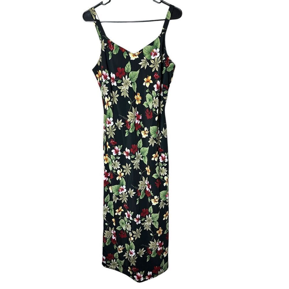 Vintage Northern Reflections Floral Maxi Sun Dress Size 10